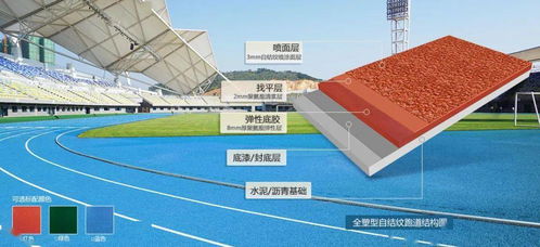 繡林體育產業集團產品簡介 全塑型塑膠跑道