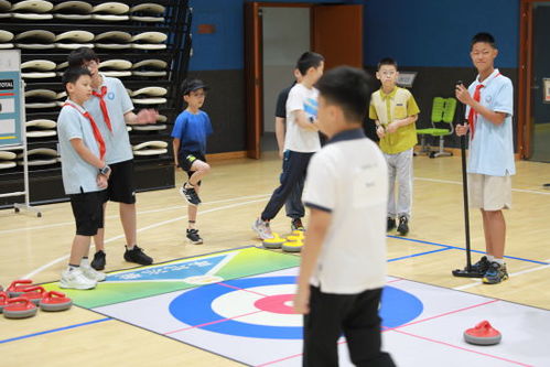 2024年靜安區學生陽光體育大聯賽 大寧國際小學 杯陸地冰壺比賽在滬落幕