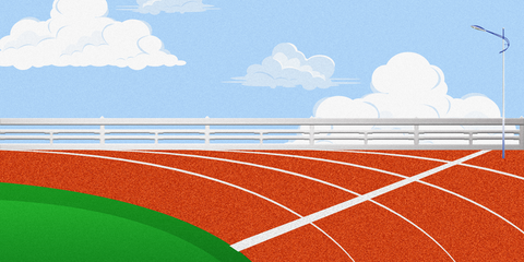 運(yùn)動(dòng)場背景