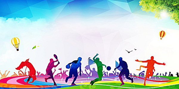 運動會背景模板